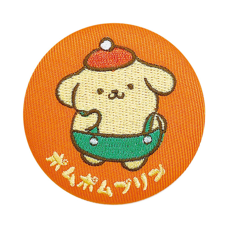 Sanrio Characters Yamano Shigyou Retro Pop Series Secret Embroidery Can Badge (1 Random)