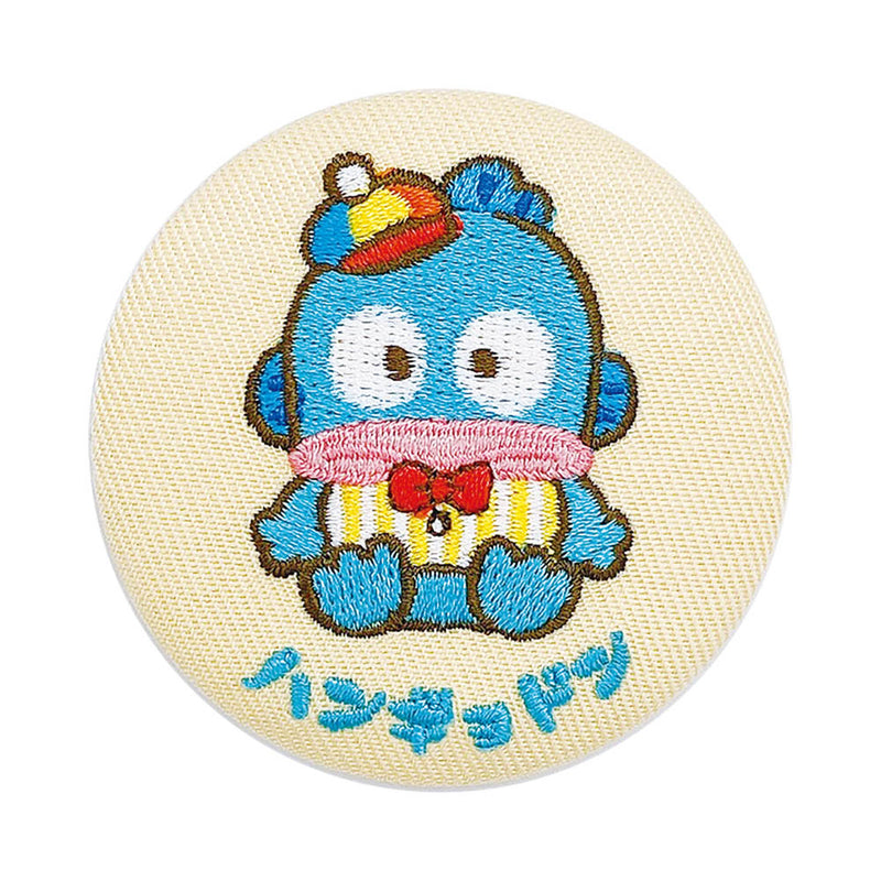 Sanrio Characters Yamano Shigyou Retro Pop Series Secret Embroidery Can Badge (1 Random)