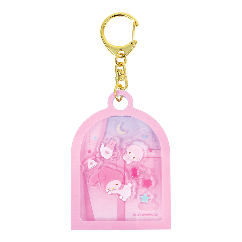 Sanrio Characters Yamano Shigyou Shaka Character Key Chain Window (1-6 selection)