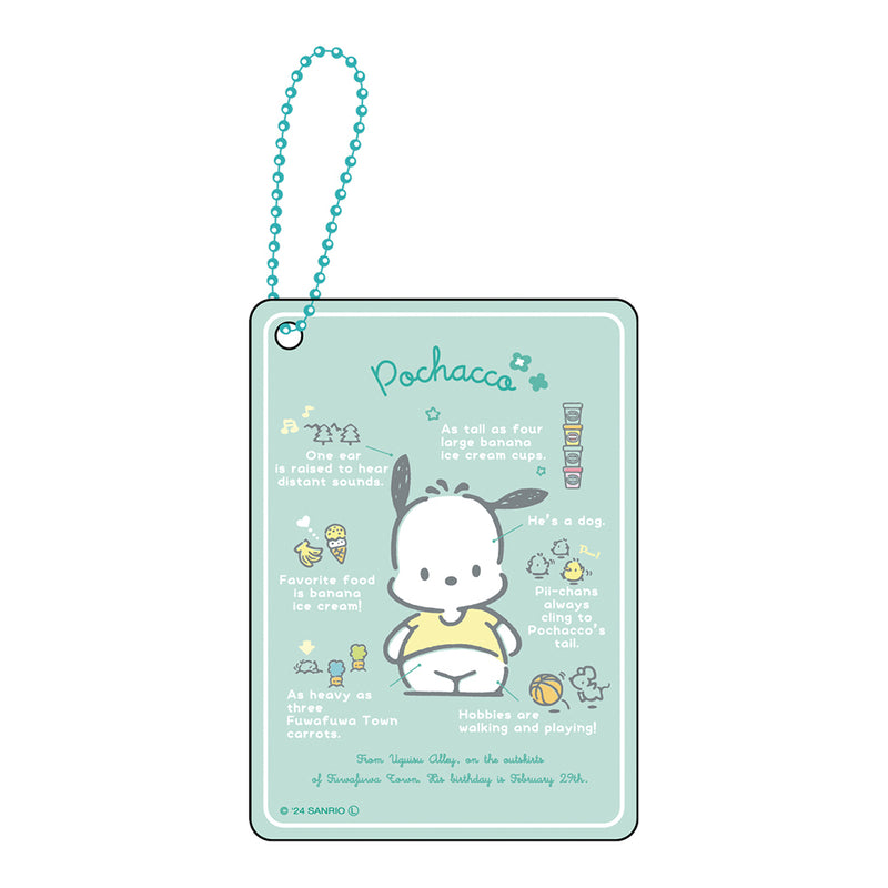 Sanrio Characters Secret Clear Card Key Chain Profile