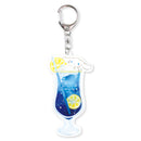 Sanrio Characters Acrylic Key Chain Emotional Sky Drink