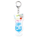 Sanrio Characters Acrylic Key Chain Emotional Sky Drink