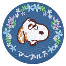 PEANUTS T's Factory SNOOPY (TM) Secret Language of Flowers Embroidery Can Badge