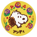 PEANUTS T's Factory SNOOPY (TM) Secret Language of Flowers Embroidery Can Badge
