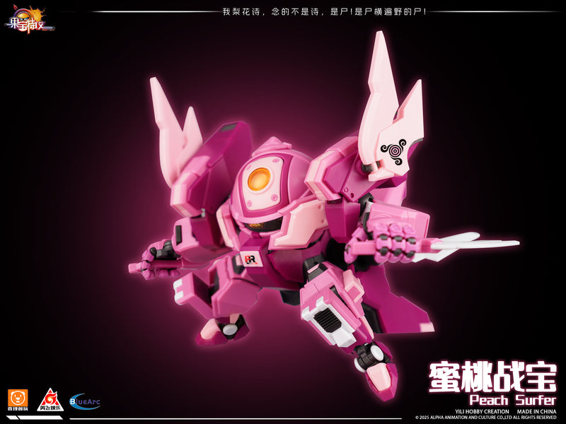 FRUITY ROBO YI LI CHUANG WAN TURBO PEACH SURFER PLASTIC MODEL KIT