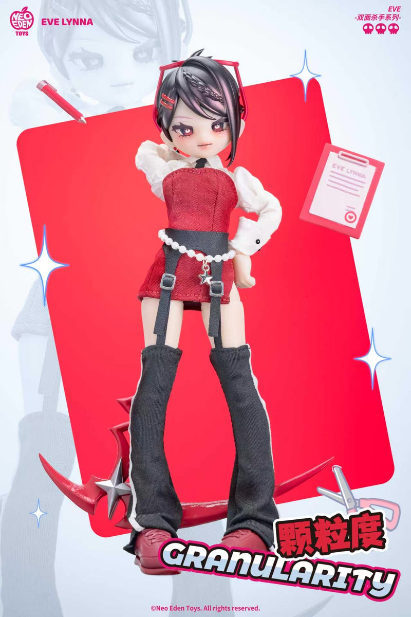 EVE LYNNA DOUBLE-FACED KILLER NEO EDEN TOYS TRADING DOLL