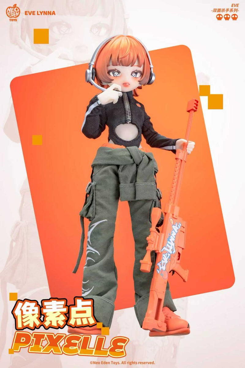 EVE LYNNA DOUBLE-FACED KILLER NEO EDEN TOYS DOLL PIXELLE