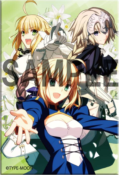 TYPE-MOON Ace KADOKAWA Cover Illustration Square Can Badge Collection(1 Random)