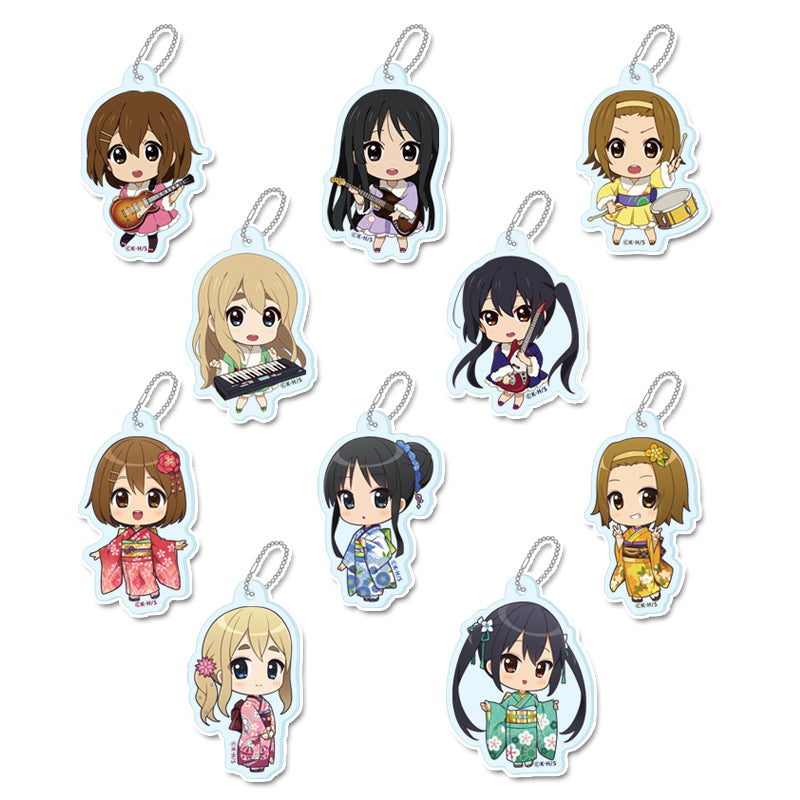 K-On! Seasonal-Plants Puchichoko Trading Acrylic Key Chain A