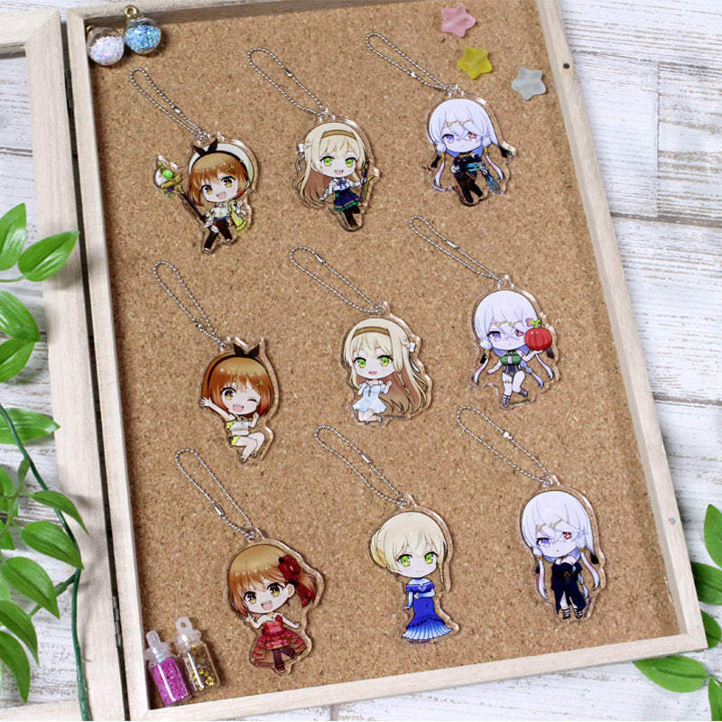 Atelier Ryza: Ever Darkness & the Secret Hideout Seasonal-Plants Puchichoko Trading Acrylic Key Chain (1 Random)