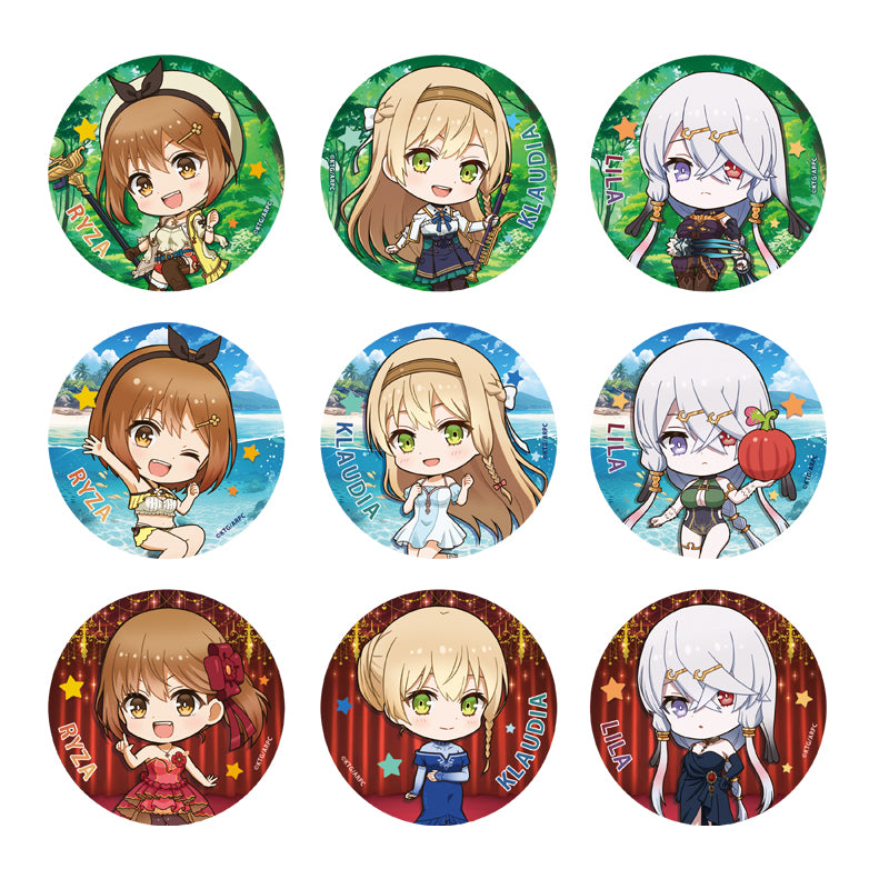 Atelier Ryza: Ever Darkness & the Secret Hideout Seasonal-Plants Puchichoko Trading Can Badge (1 Random)