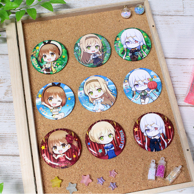 Atelier Ryza: Ever Darkness & the Secret Hideout Seasonal-Plants Puchichoko Trading Can Badge (1 Random)