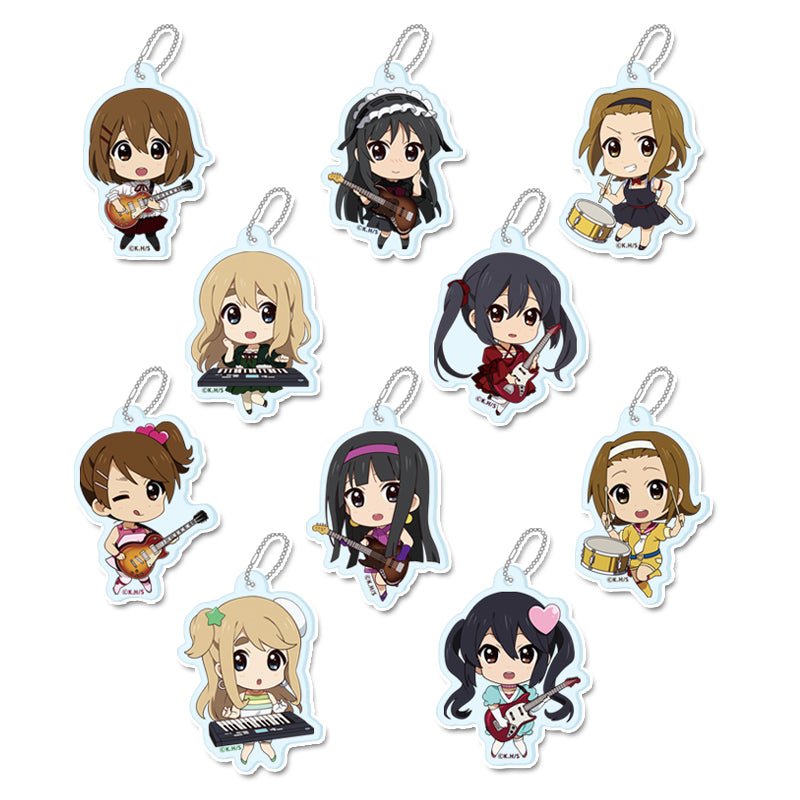 K-On! Seasonal-Plants Puchichoko Trading Acrylic Key Chain B