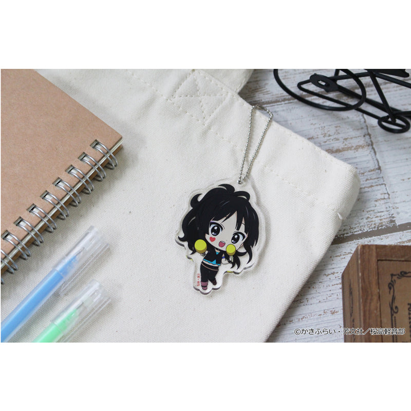 K-On! Seasonal-Plants Puchichoko Mini Acrylic Key Chain Death Devil Ver.