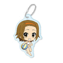 K-On! Seasonal-Plants Puchichoko Mini Acrylic Key Chain Swimwear Ver.