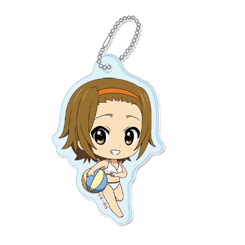 K-On! Seasonal-Plants Puchichoko Mini Acrylic Key Chain Swimwear Ver.