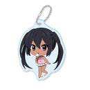 K-On! Seasonal-Plants Puchichoko Mini Acrylic Key Chain Swimwear Ver.