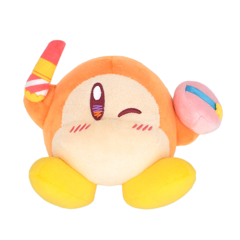 Kirby's Dream Land Sanei-boeki Kirby Happy Morning KHM-02 Plush Makeup Play (Waddle Dee)