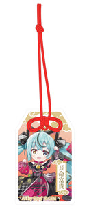 Hatsune Miku x Maneki-neko KADOKAWA Omamori Style by Benefit Acrylic Key Chain Art by Rassu