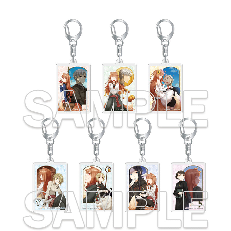 Spice and Wolf KADOKAWA Trading Acrylic Key Chain Ver. Dengeki Bunko Renewal Cover