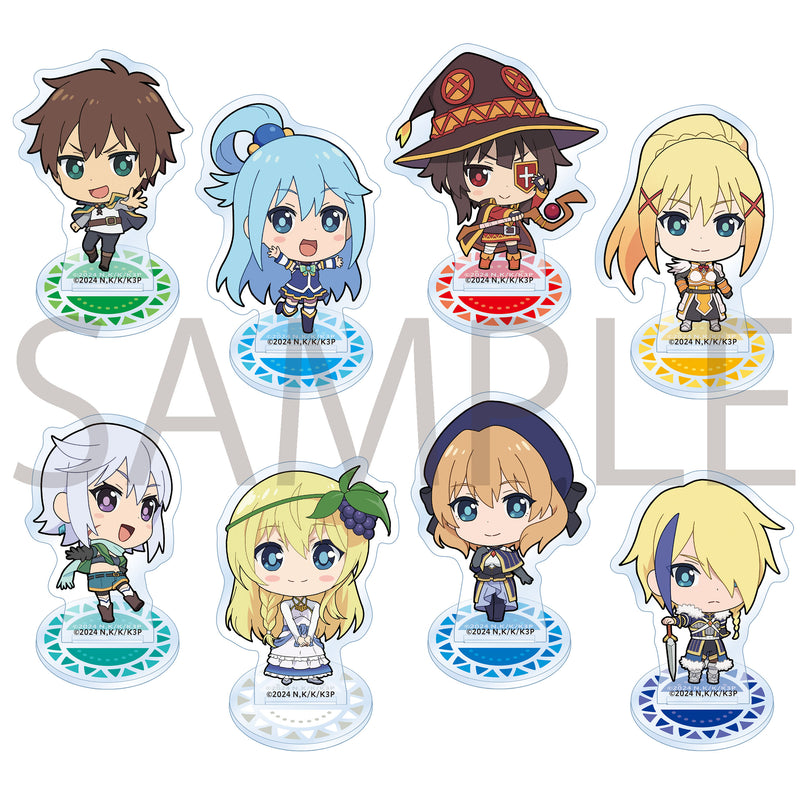 Kono Subarashii Sekai ni Shukufuku wo! 3 KADOKAWA Trading Mini Chara Acrylic Stand Figure