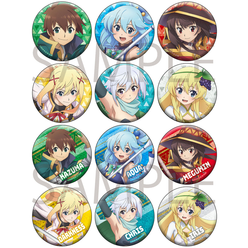 Kono Subarashii Sekai ni Shukufuku wo! 3 KADOKAWA Trading Kirakira Can Badge