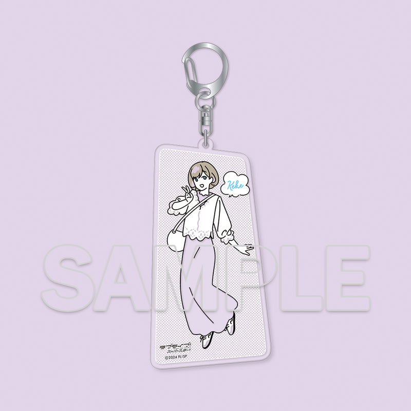 Love Live! Superstar!! KADOKAWA Osanpo wa Kisetsu wo Matotte. Acrylic Key Chain