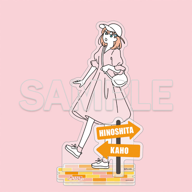 Love Live! Hasu no Sora Jogakuin School Idol Club KADOKAWA Osanpo wa Kisetsu wo Matotte. Acrylic Figure