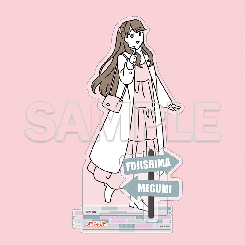 Love Live! Hasu no Sora Jogakuin School Idol Club KADOKAWA Osanpo wa Kisetsu wo Matotte. Acrylic Figure