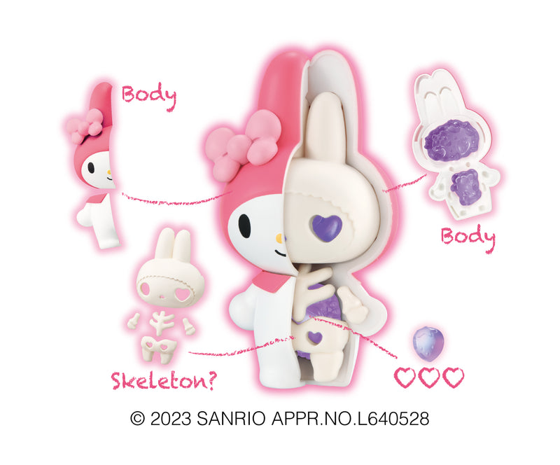 KAITAI FANTASY Sanrio Characters MEGAHOUSE Fancy Purple Mix (1 Random)