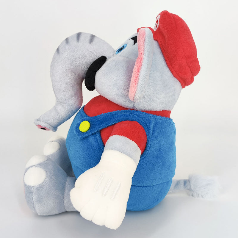 Super Mario Bros. Wonder Sanei-boeki SMW01 Elephant Mario Plush (S Size)