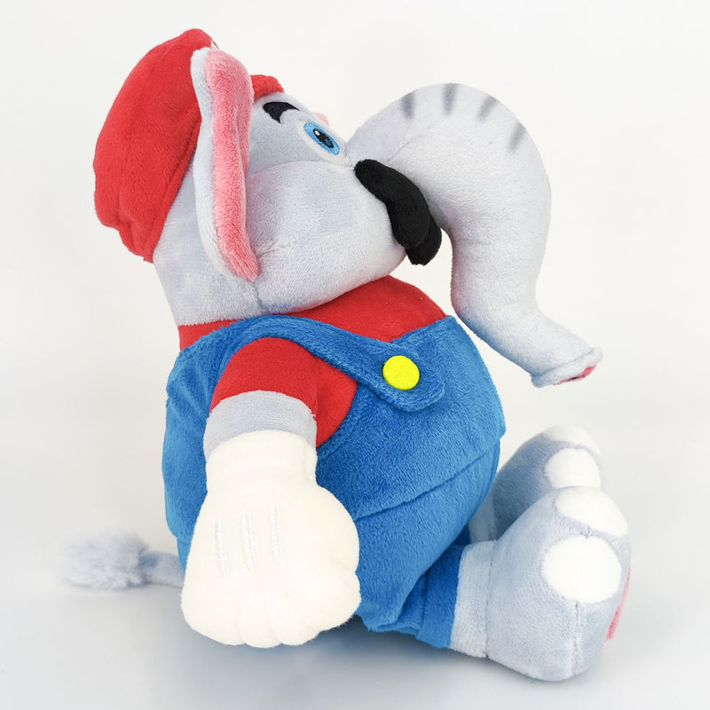 Super Mario Bros. Wonder Sanei-boeki SMW01 Elephant Mario Plush (S Size)