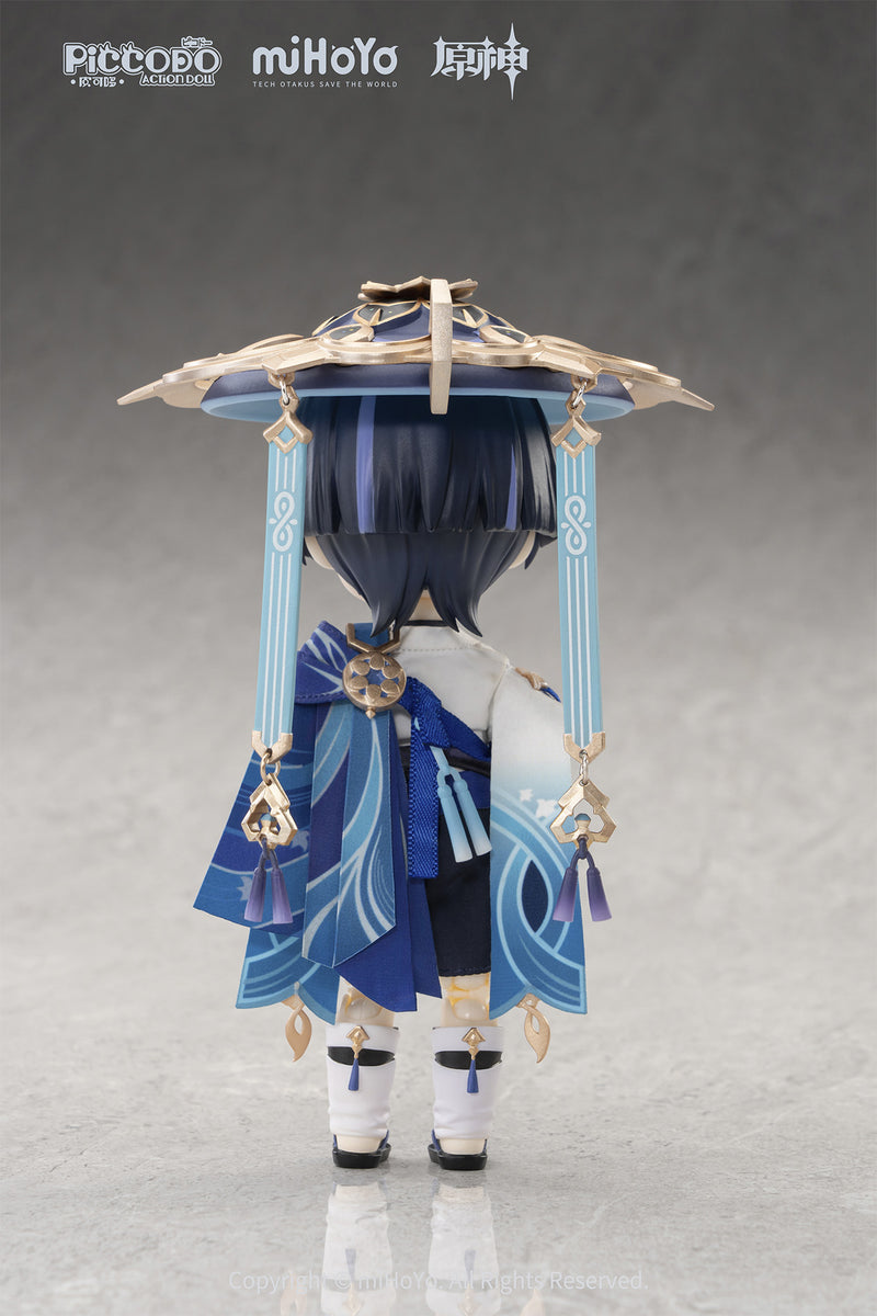 GENSHIN IMPACT GENESIS PICCODO ACTION DOLL X WANDERER DEFORMED DOLL