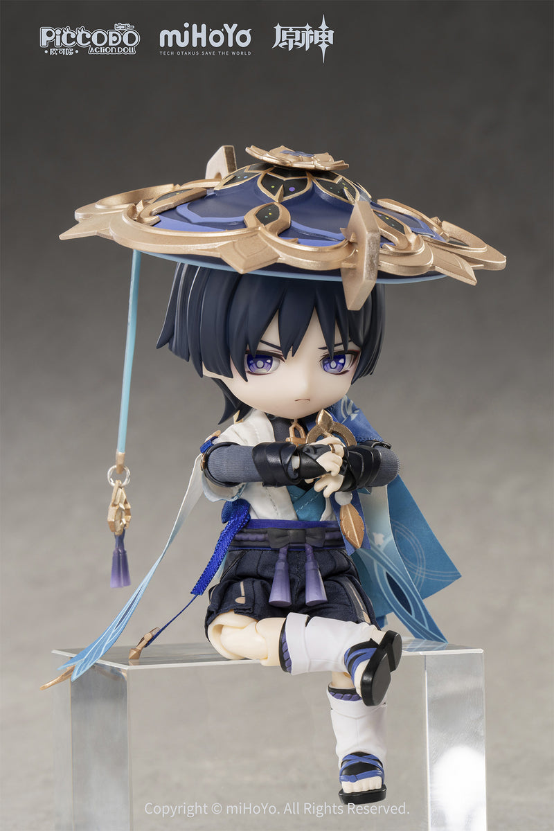 GENSHIN IMPACT GENESIS PICCODO ACTION DOLL X WANDERER DEFORMED DOLL