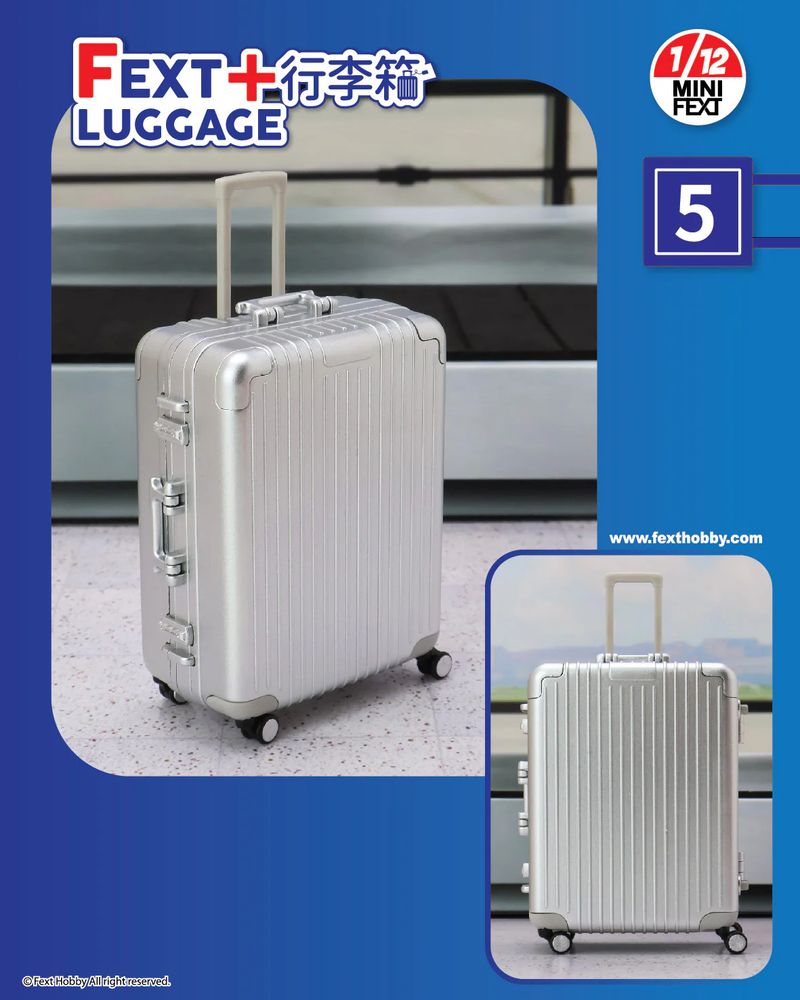 FEXT HOBBY MINI FEXT LUGGAGE SERIES 1/12 SCALE TRADING MINIATURE