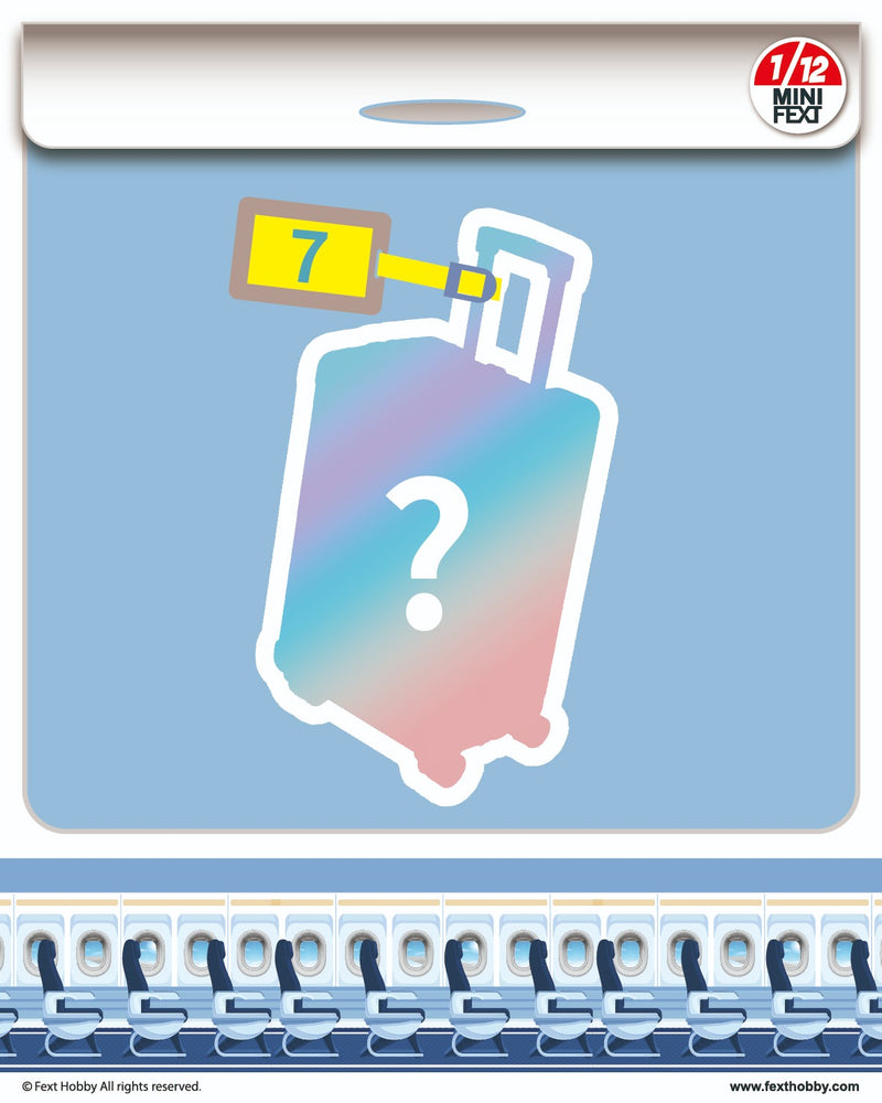 FEXT HOBBY MINI FEXT CARRY ON SERIES 1/12 SCALE TRADING MINIATURE (re-run)