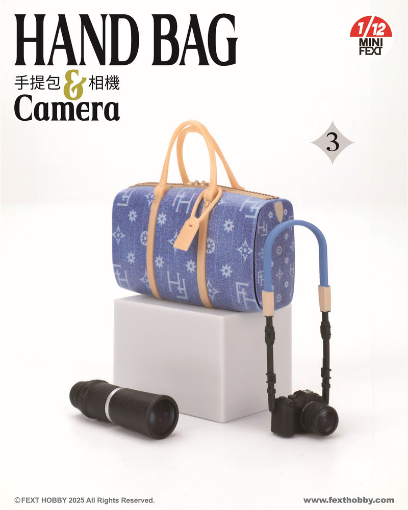 FEXT HOBBY MINI FEXT HAND BAG & CAMERA SERIES 1/12 SCALE TRADING MINIATURE