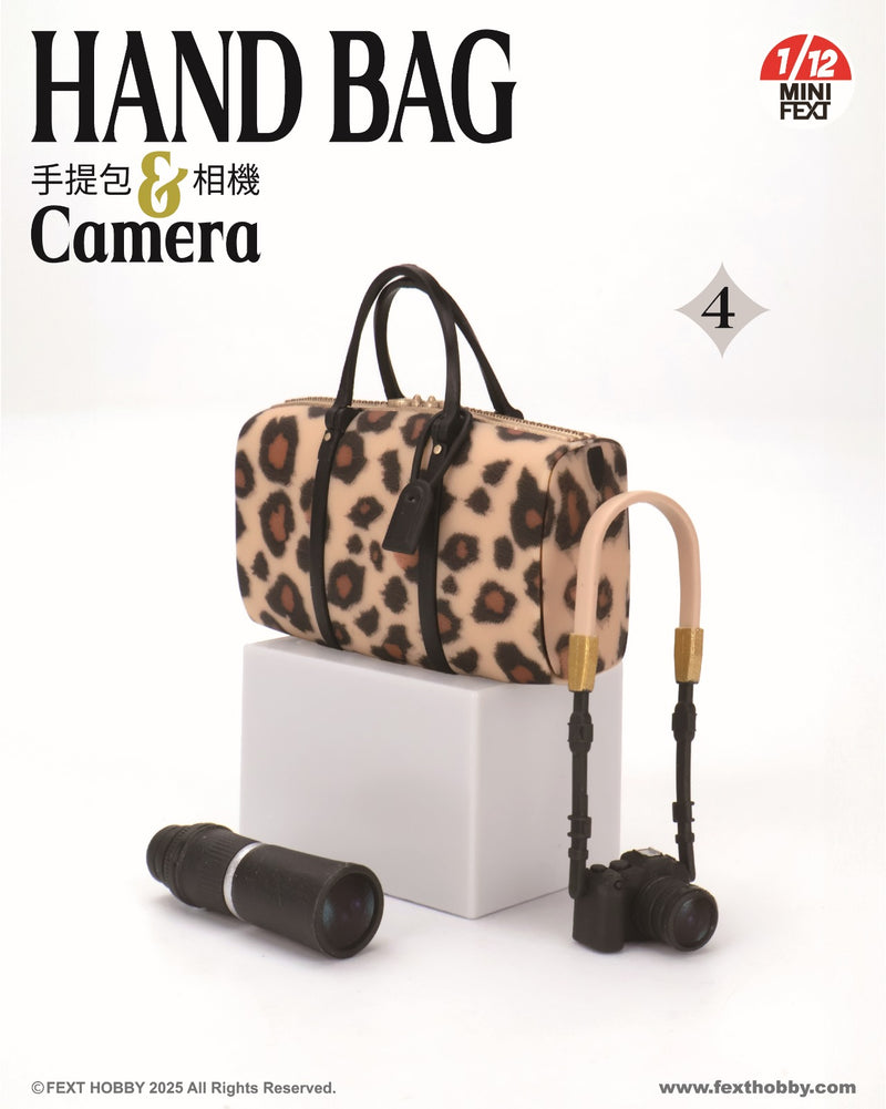 FEXT HOBBY MINI FEXT HAND BAG & CAMERA SERIES 1/12 SCALE TRADING MINIATURE