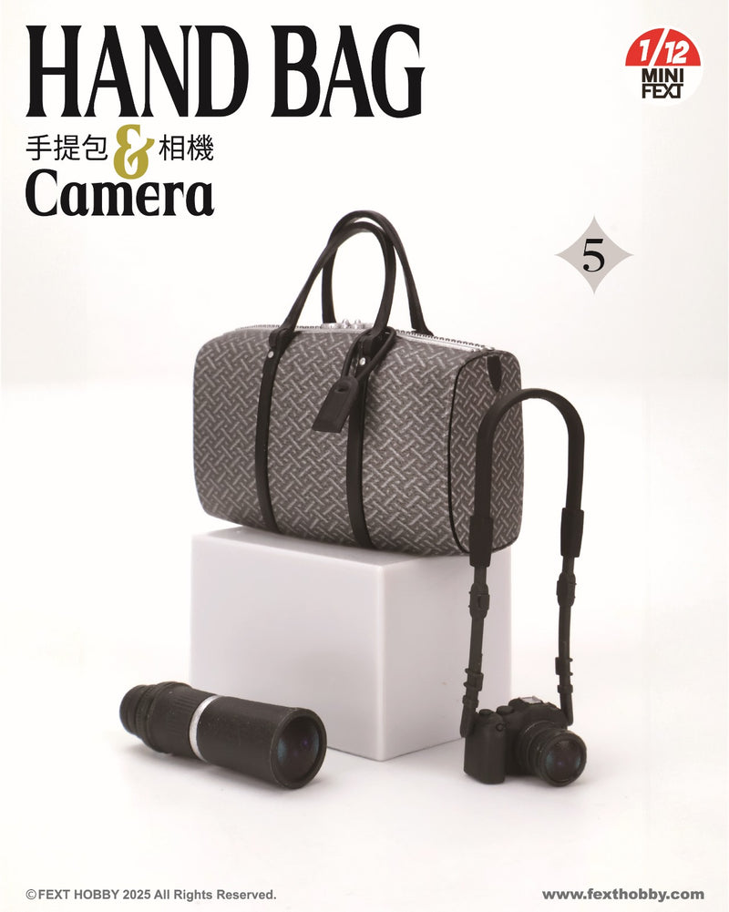 FEXT HOBBY MINI FEXT HAND BAG & CAMERA SERIES 1/12 SCALE TRADING MINIATURE