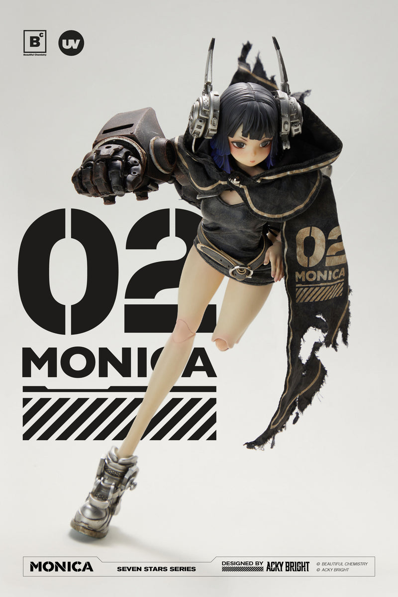 SEVEN STARS SERIES BEAUTIFUL CHEMISTRY NO.2 MONICA 1/6 SCALE ACTION FI