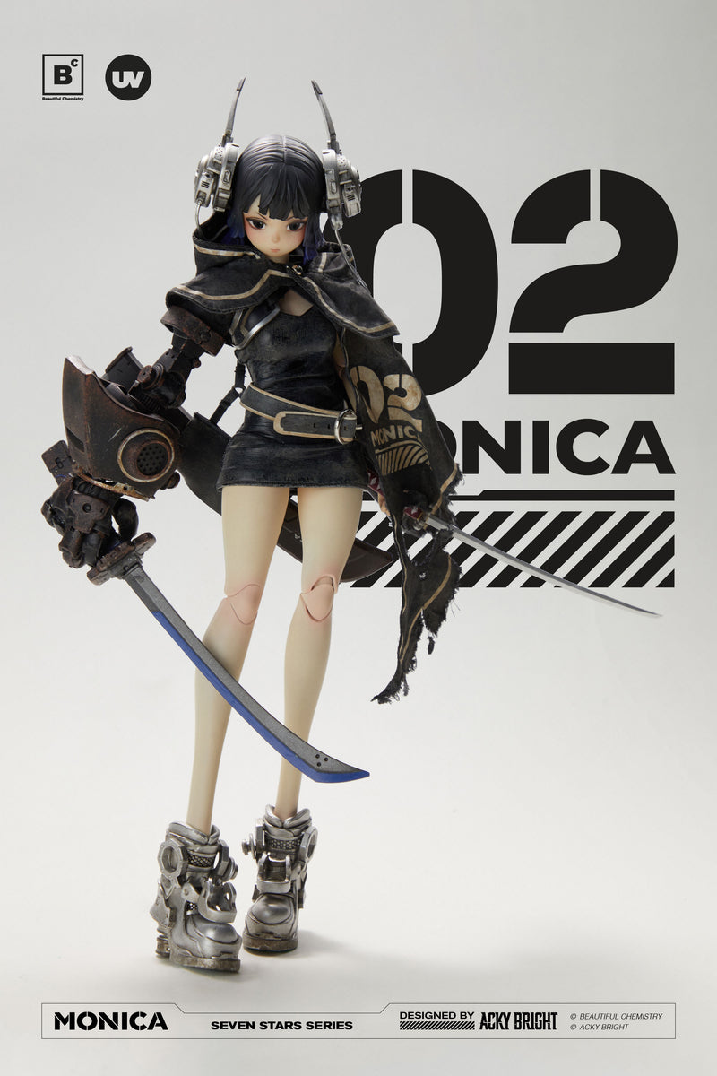 SEVEN STARS SERIES BEAUTIFUL CHEMISTRY NO.2 MONICA 1/6 SCALE ACTION FI