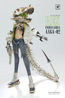 FIERCE GIRLS BEAUTIFUL CHEMISTRY BONEGIRL AAGA-02 GUNNER REX 1/6 SCALE ACTION FIGURE