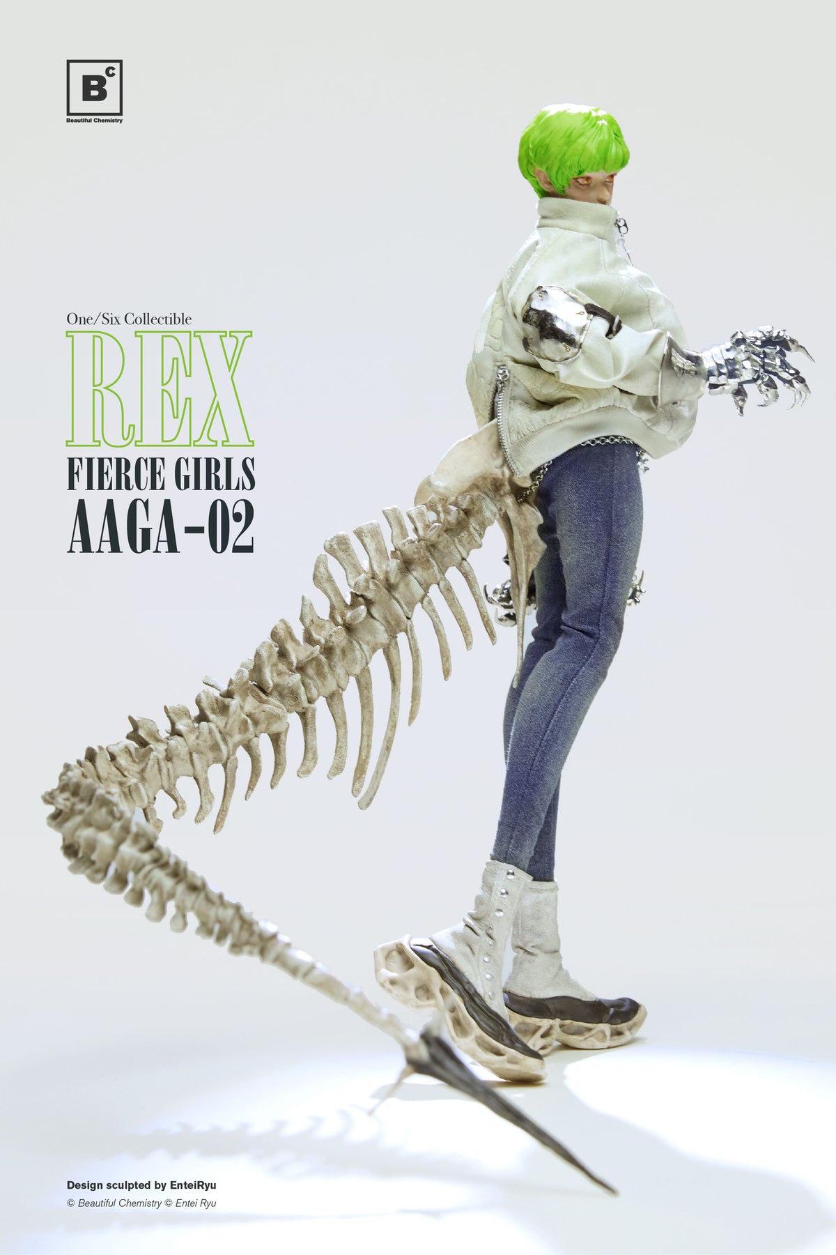 FIERCE GIRLS BEAUTIFUL CHEMISTRY BONEGIRL AAGA-02 GUNNER REX 1/6 SCALE