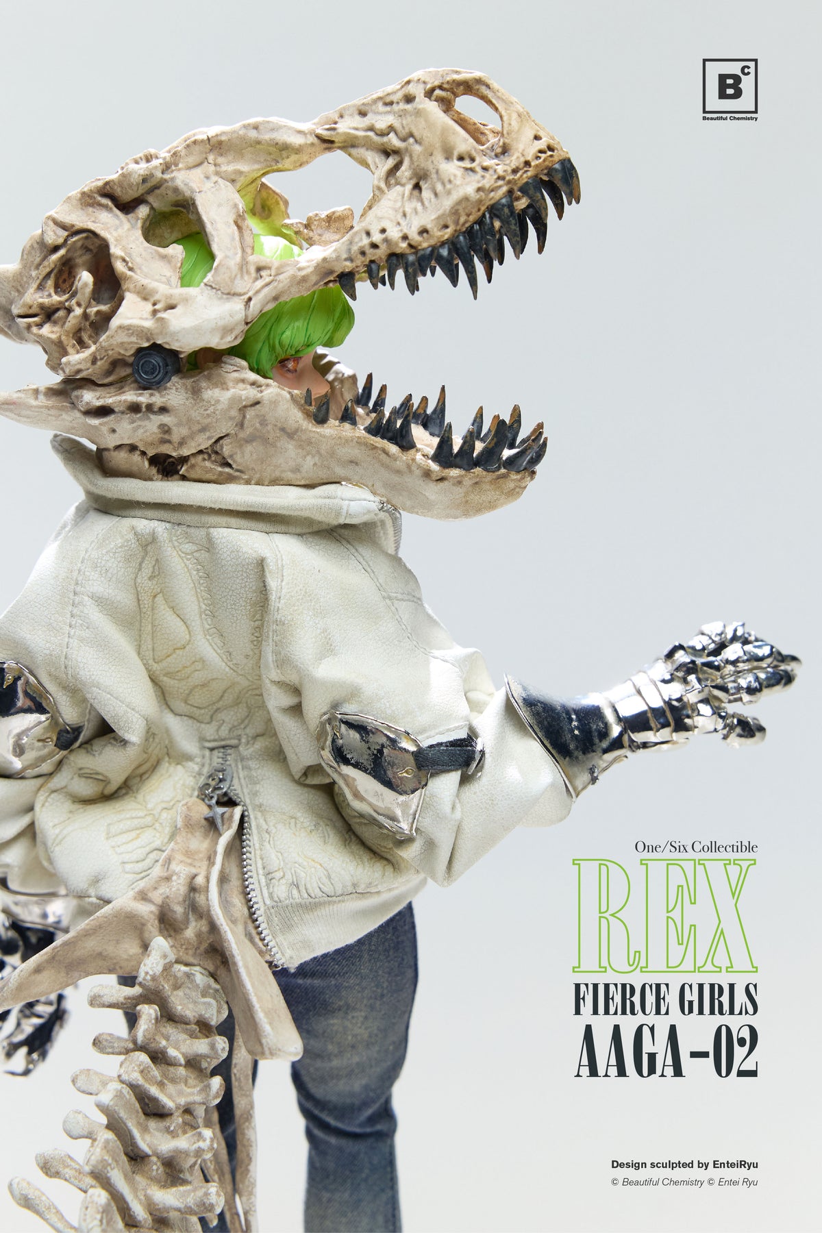 FIERCE GIRLS BEAUTIFUL CHEMISTRY BONEGIRL AAGA-02 GUNNER REX 1/6 SCALE