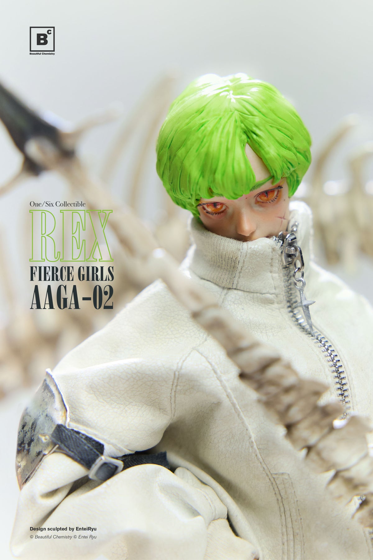 FIERCE GIRLS BEAUTIFUL CHEMISTRY BONEGIRL AAGA-02 GUNNER REX 1/6 SCALE