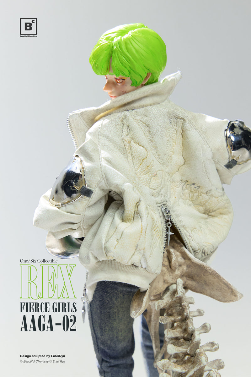 FIERCE GIRLS BEAUTIFUL CHEMISTRY BONEGIRL AAGA-02 GUNNER REX 1/6 SCALE ACTION FIGURE