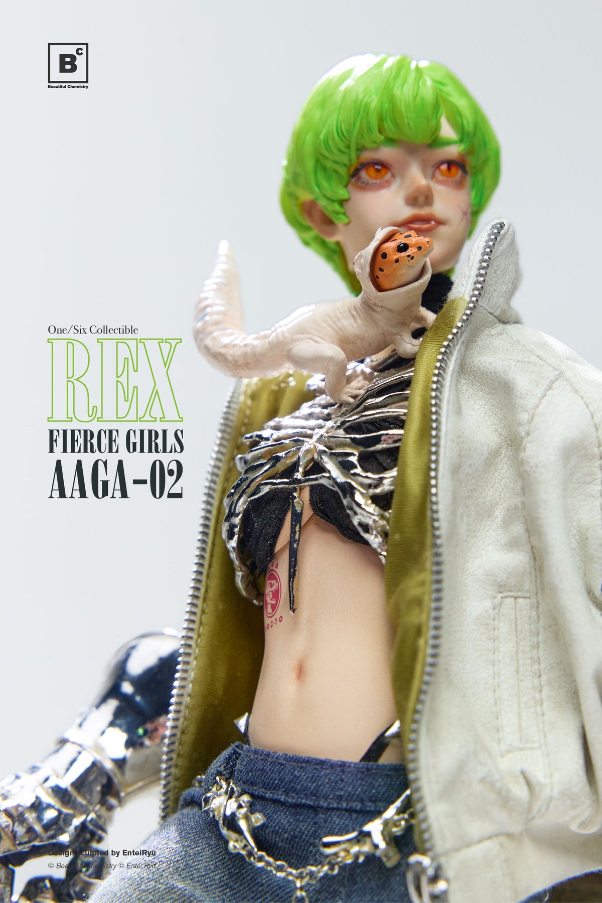 FIERCE GIRLS BEAUTIFUL CHEMISTRY BONEGIRL AAGA-02 GUNNER REX 1/6 SCALE