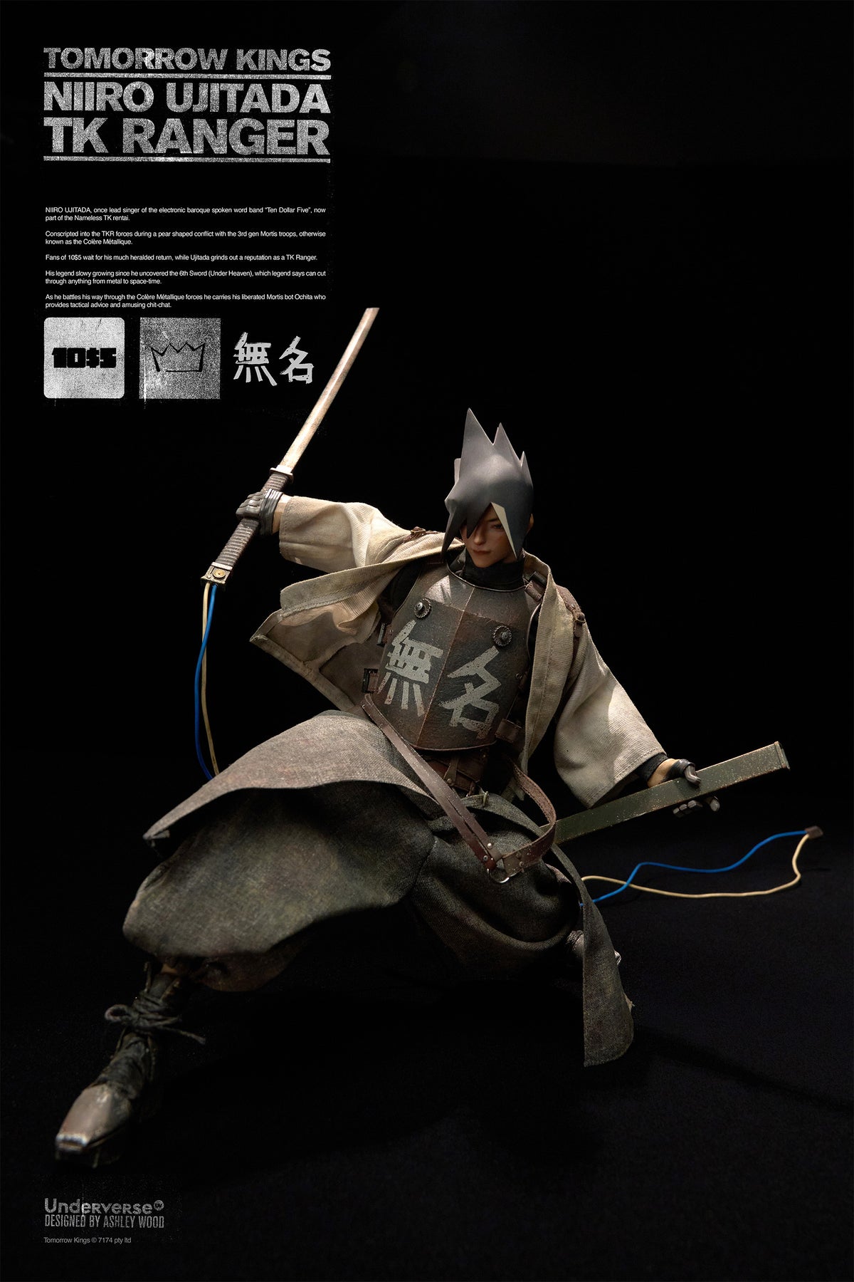 TOMORROW KINGS UNDERVERSE TK RANGER NIIRO UJITADA 1/6 SCALE ACTION FIG