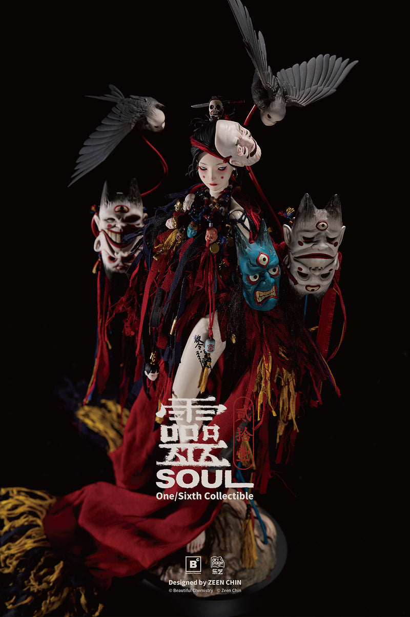 illustration by ZeenChin BEAUTIFUL CHEMISTRY TWENTY-ONE PUPPETEER SOUL 1/6 SCALE ACTION FIGURE