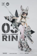 Artist Acky Bright BEAUTIFUL CHEMISTRY SEVEN STARS SERIES NO.3 RIN 1/6 SCALE ACTION FIGURE